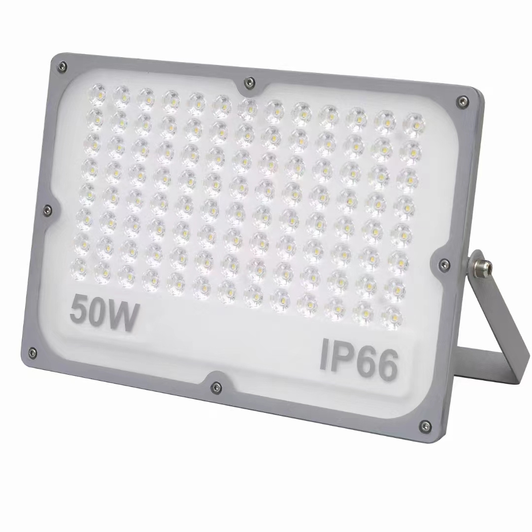 New led outdoor projector light 30W 50W 100W 150W 200W waterproof slim floodlight IP66 lens led flood lights