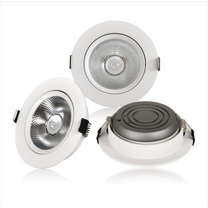 Ceiling recessed spot light hotel home shop high quality round 75mm 55mm wall washer adjustable cob decorative led spotlights