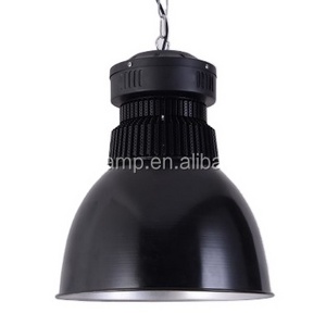 High quality led commercial industrial hi bay lights black 100W 150W 200W pendant lighting for high ceilings