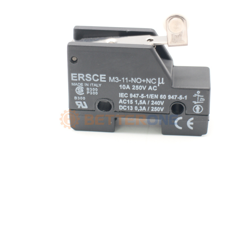 ERSCE Micro switch M3-11-NO+NC 250VAC 10A belt wheel Inductive Proximity Sensor Automation Switch Sensor