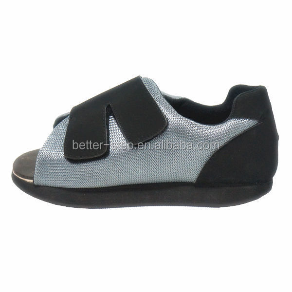 Lightweight Mesh Medical Post Op Shoe for Women & Men Canvas Better Step 911131 CN;GUA Rubber Unisex Breakable Mesh EVA