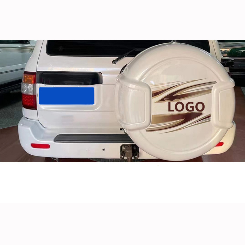 Tail Emblem Car Rear Spare Tire Cover Sticker Body Sticker For Toyota Land Cruiser 2008-2015