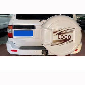 Tail Emblem Car Rear Spare Tire Cover Sticker Body Sticker For Toyota Land Cruiser 2008-2015