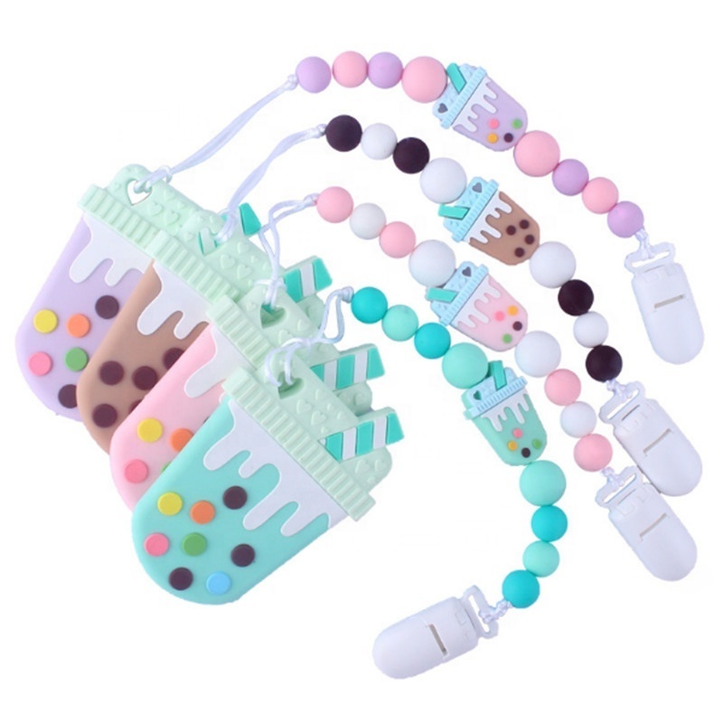 Buy Food Grade 15mm Silicone Round Beads Baby Chewable Teething Beads Silicone Teether For DIY