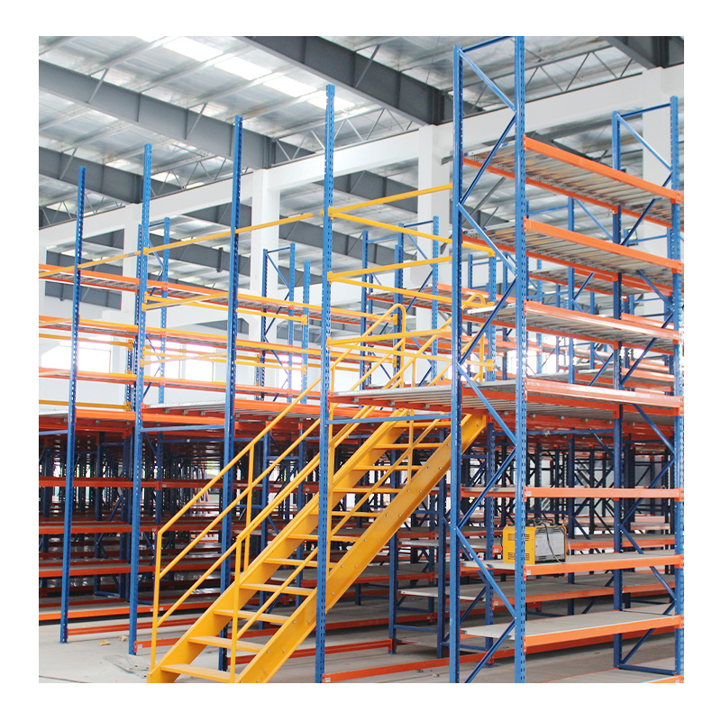 Better Heavy Duty Multi Tier Steel Grating Mezzanine System Racking Pallet Rack Supported Mezzanine System