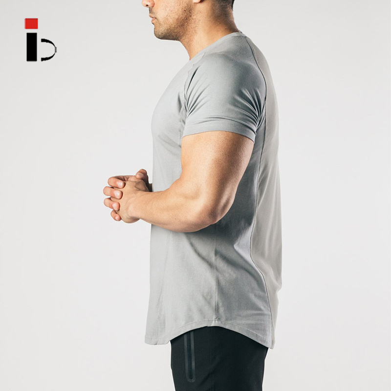 Men Fitness clothing activewear breathable quick dry custom printing bamboo t shirts