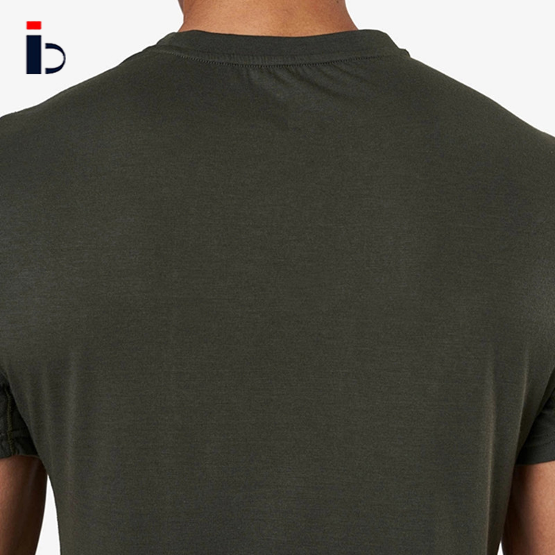 High Quality Wholesale Round Neckline Men 90 Polyester 10 Spandex Men Gym's T Shirt