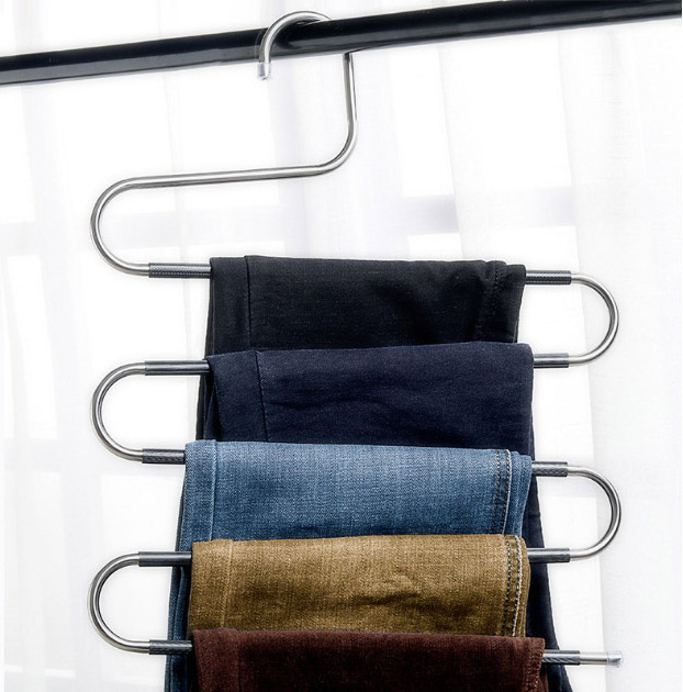 hight quality multi-layer Metal Hanger  for Scarf Tie Belt and Towel Clothes Organizer