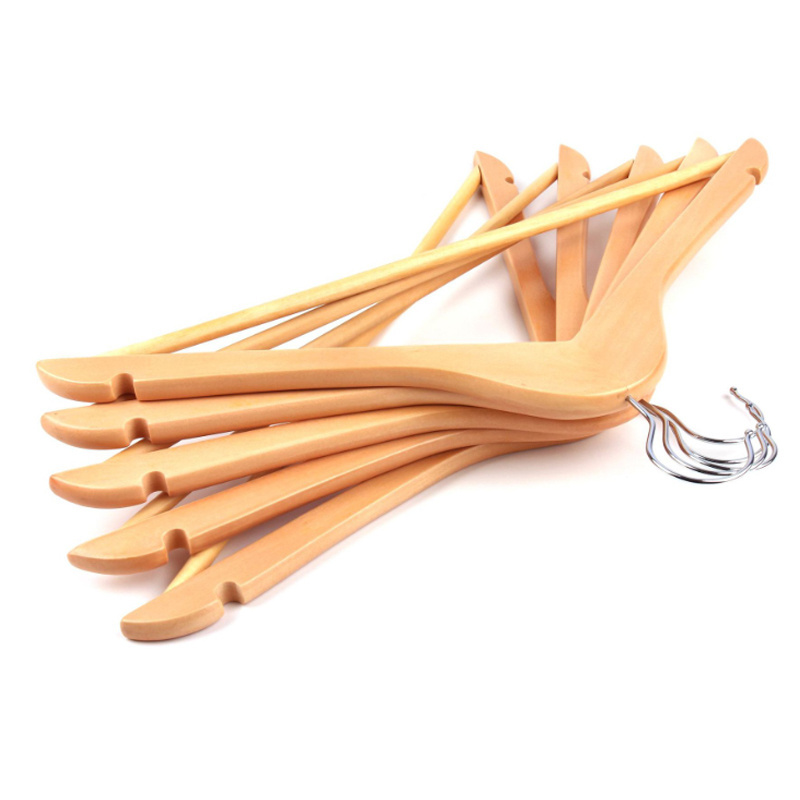 2023Betterall black wooden clothes coat suit hangers for black top hanger