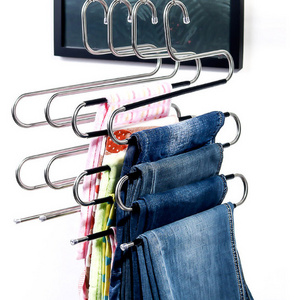 hight quality multi-layer Metal Hanger  for Scarf Tie Belt and Towel Clothes Organizer