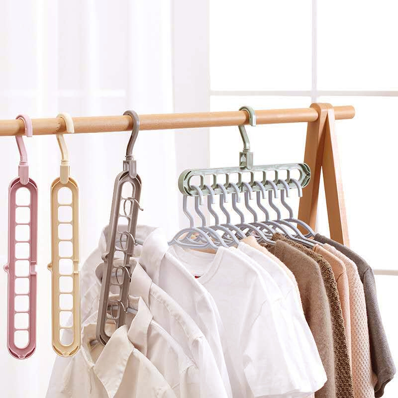 Betterall Folding Clothes hanger For Clothes Drying Rack Multi-function Clothes Rack Closet Organizer Hangers