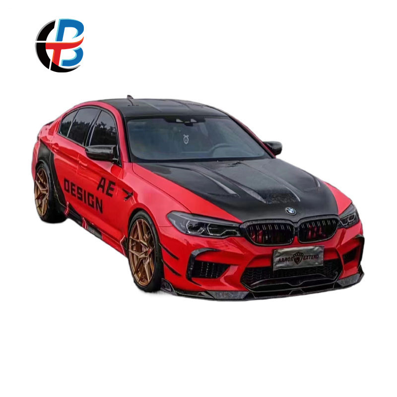 G30 F90 CS Style Dry Carbon Fiber Hood bonnet for BMW 5 Series F90 M5 G30 CS Hood