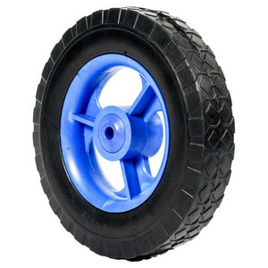 High quality 8 inch rubber solid wheel 8x1.75 hand trolley truck wagon cart tires for sale