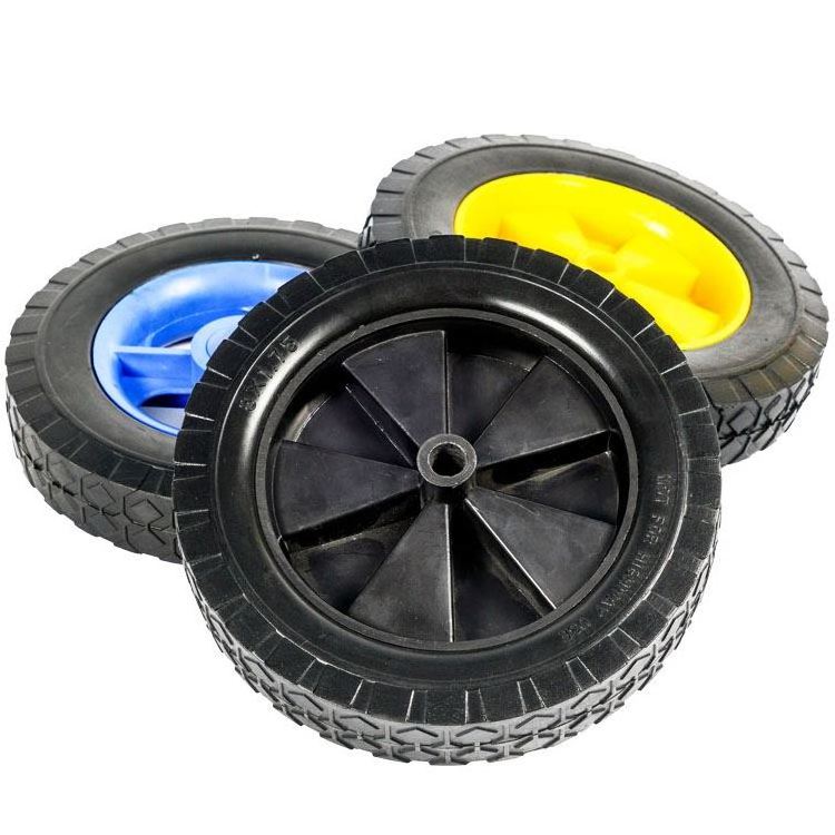 High quality 8 inch rubber solid wheel 8x1.75 hand trolley truck wagon cart tires for sale