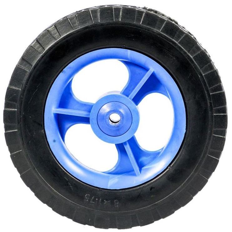 High quality 8 inch rubber solid wheel 8x1.75 hand trolley truck wagon cart tires for sale