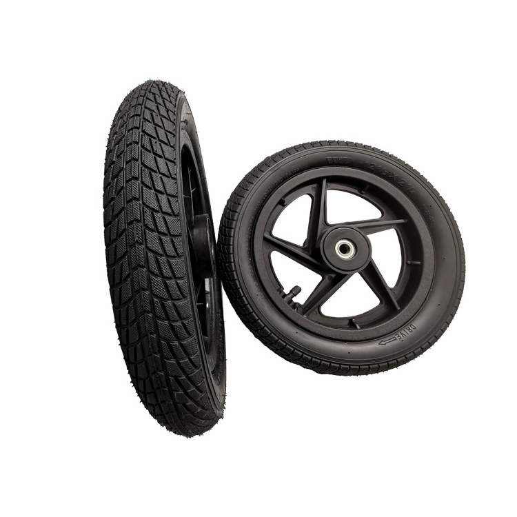 High Quality 12 inch Wheel Inflatable Pneumatic Rubber Tires for Trolleys Barrow Hand Truck