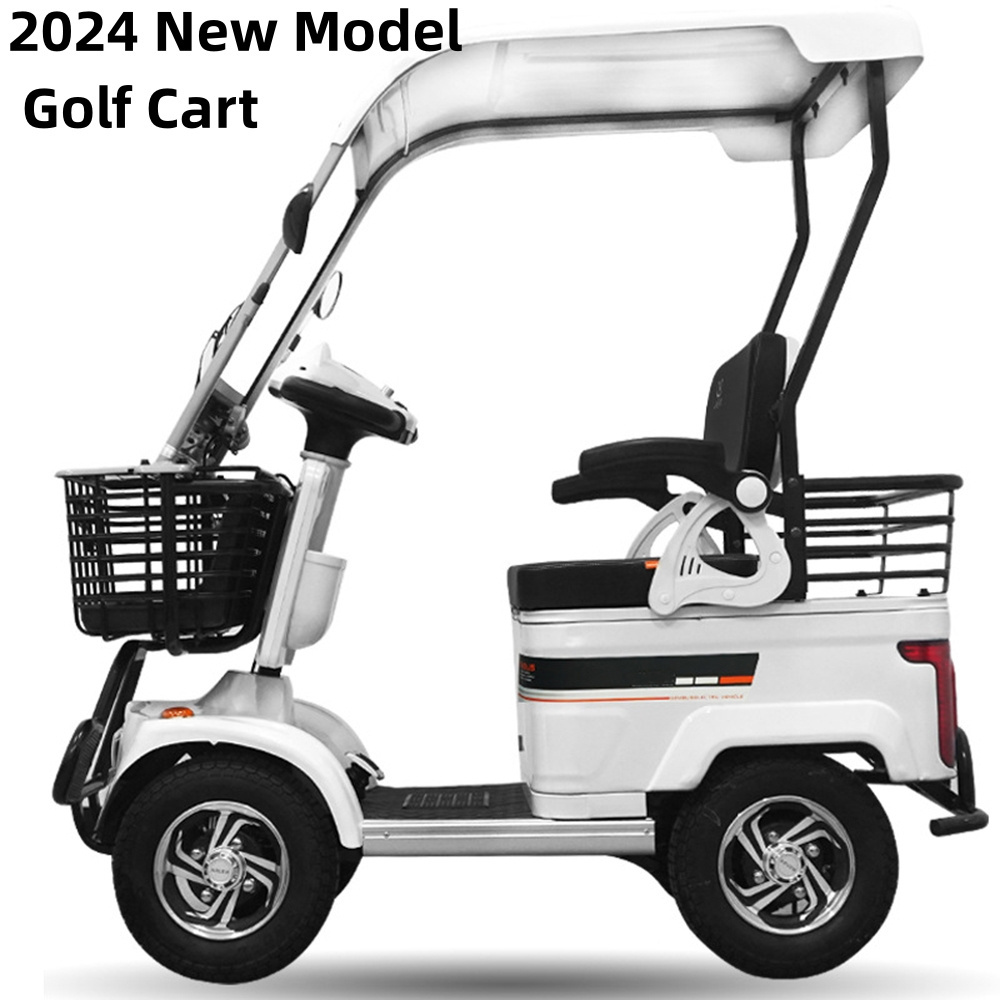 Dual Purpose  Electric Golf Buggy Scooter Comfortable Driving Lithium Battery 60V 35ah  electric golf carts electric