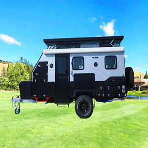 Off road Rv Pop Top Caravan With Shower And Toilet Camping Trailer