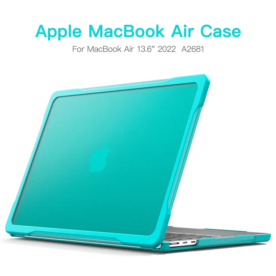 Newest Private Label Full Protection Slim Shockproof Hybrid Hard Matte PC Case For Macbook Air13 A2337 M1 A2179, A1932