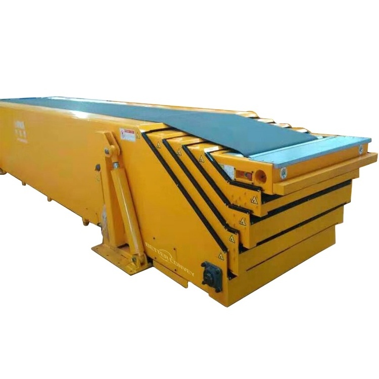 Customized Mobile Truck Loading Unloading Flexible Belt Conveyor