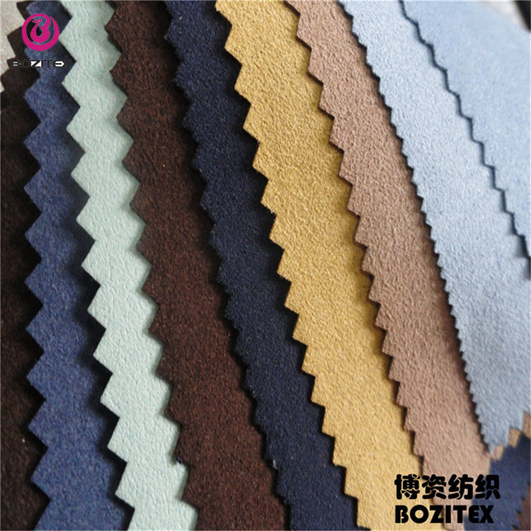 Microfiber non woven suede synthetic leather