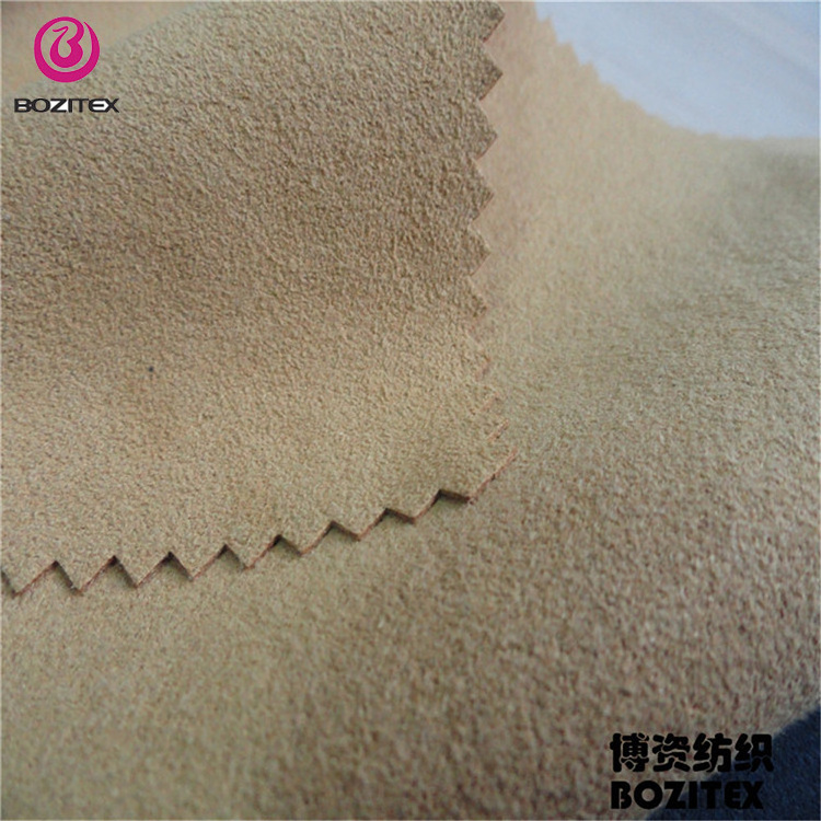 Microfiber non woven suede synthetic leather