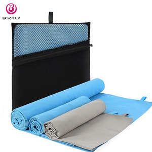 Outdoor Sports Microfiber Towels / Ultra Compact Absorbent Fast Drying Travel Towels / Swimming Yoga Hand Bath Towel Set