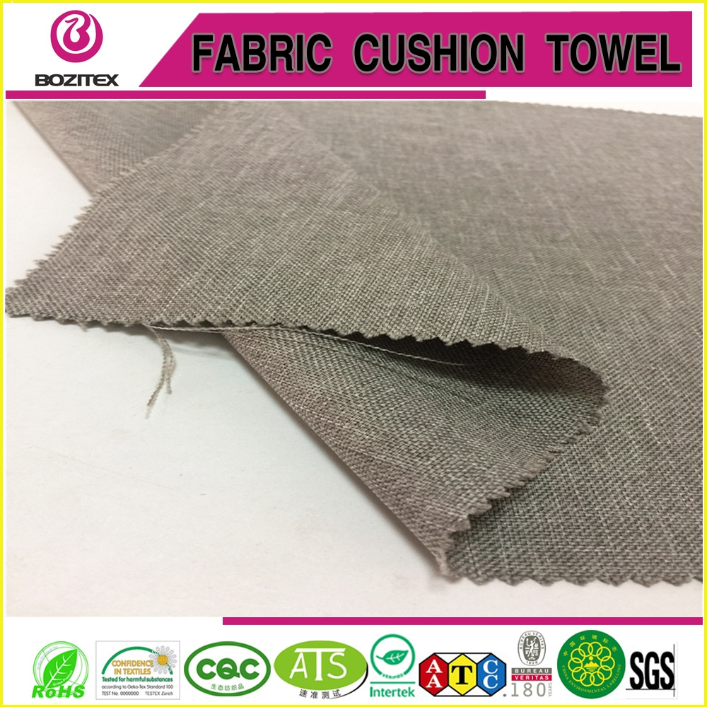 Wholesale custom cheap price bamboo linen sofa fabric for industry