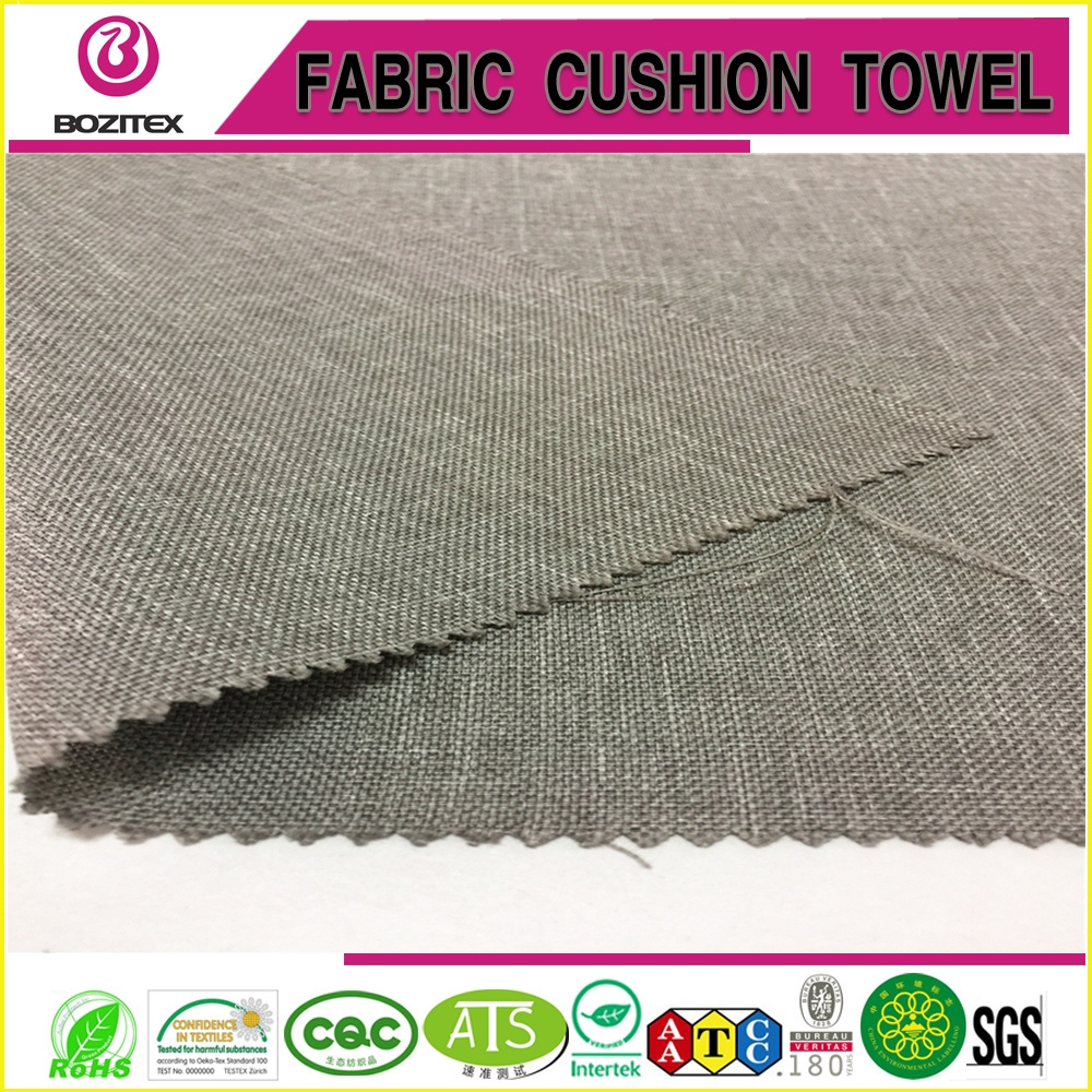 Wholesale custom cheap price bamboo linen sofa fabric for industry