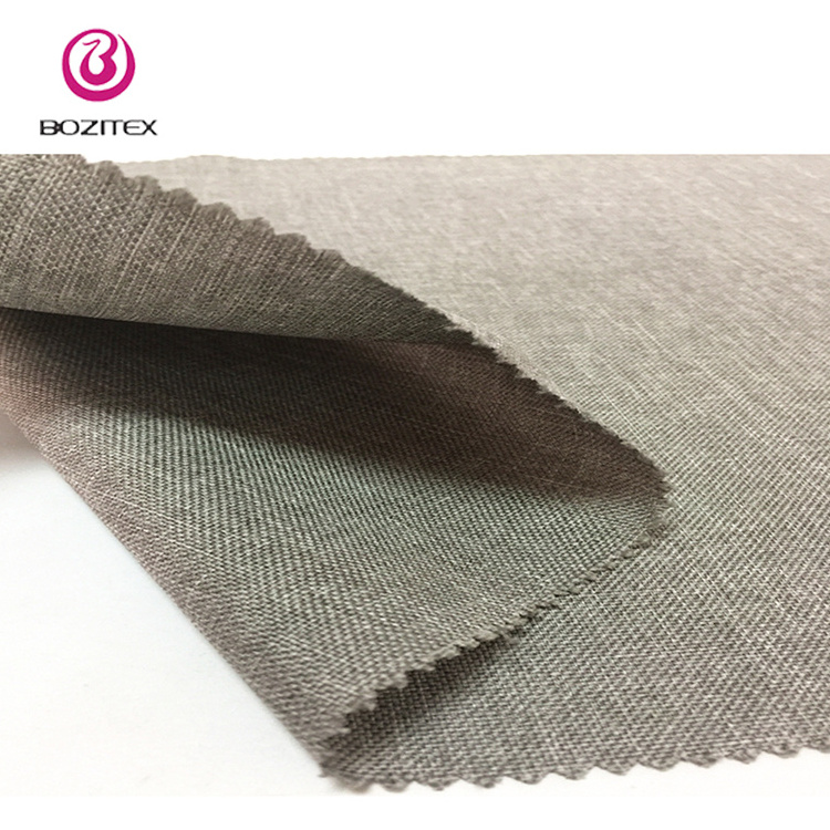 Wholesale custom cheap price bamboo linen sofa fabric for industry