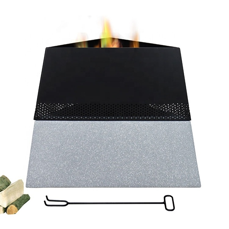 Customizable Leisure Touch Triangle Patio or Garden Fire Pits Modern Outdoor Origin Fire Pit Swimming Pool Mini Heater