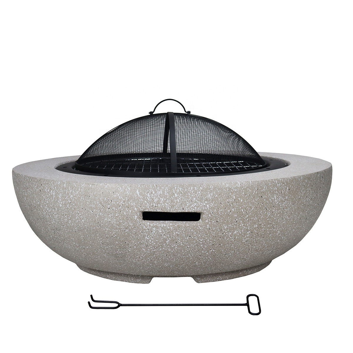 China Factories 36 Inch Wood Burning Garden Fire Pit High Quality Wood Charcoal Burn BBQ Brazier Cooking Pot for Keep Warm