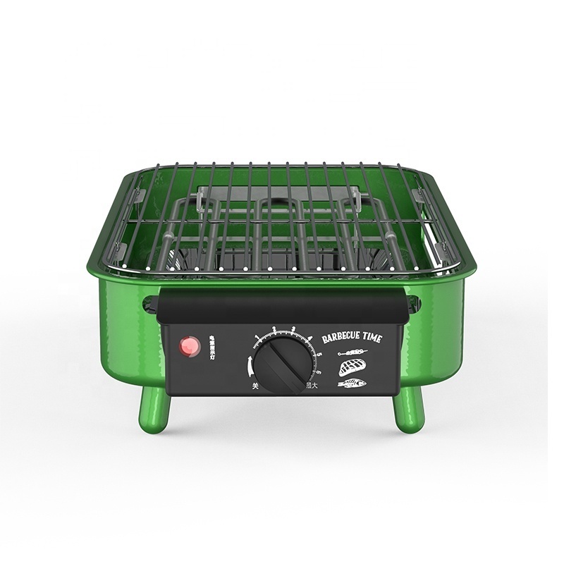 1800W indoor electric barbecue grill outdoor charcoal stove