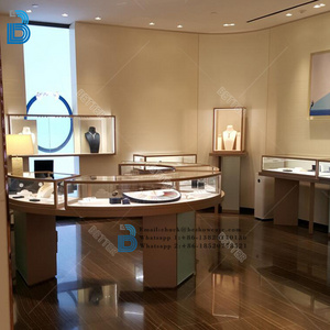 ODM OEM Manufacturer Customized high-end jewelry display counter used jewelry showcases jewelry display cabinet