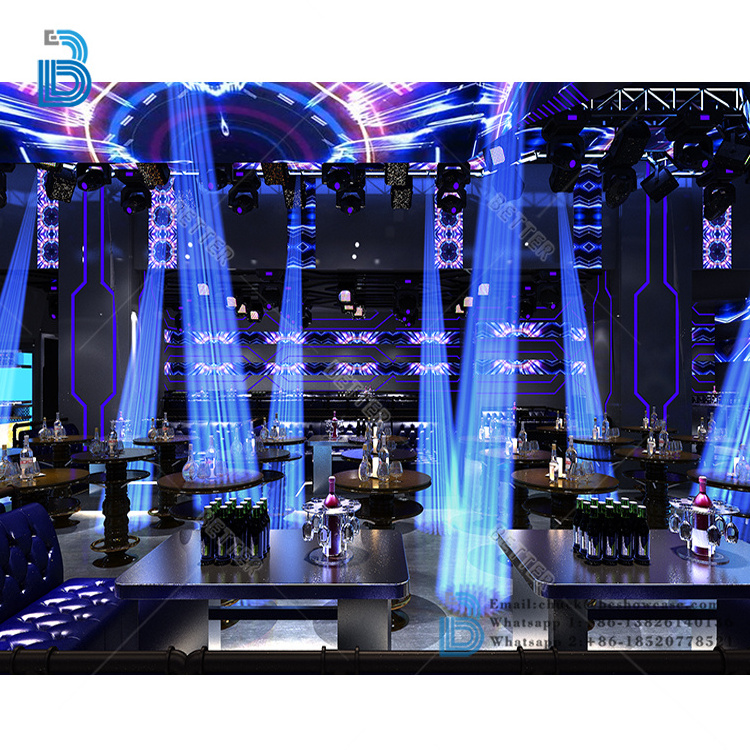 light up night club lounge outdoor high top cocktail led bar furniture table and chairs led round tables for party garden