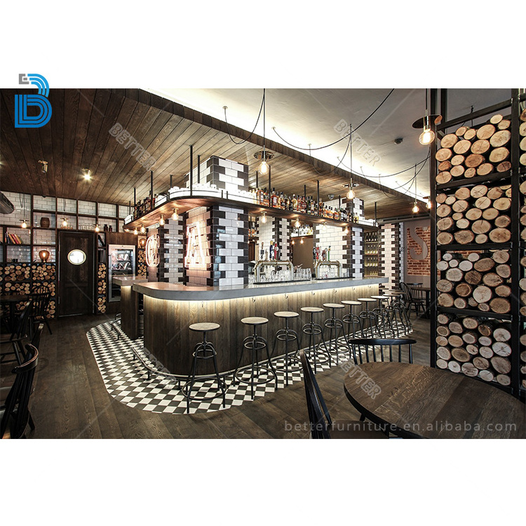 Modern Coffee Shop Designs Ideas Creative Cafe Display Solution Showcase Popular Store Decoration for Coffee Shop