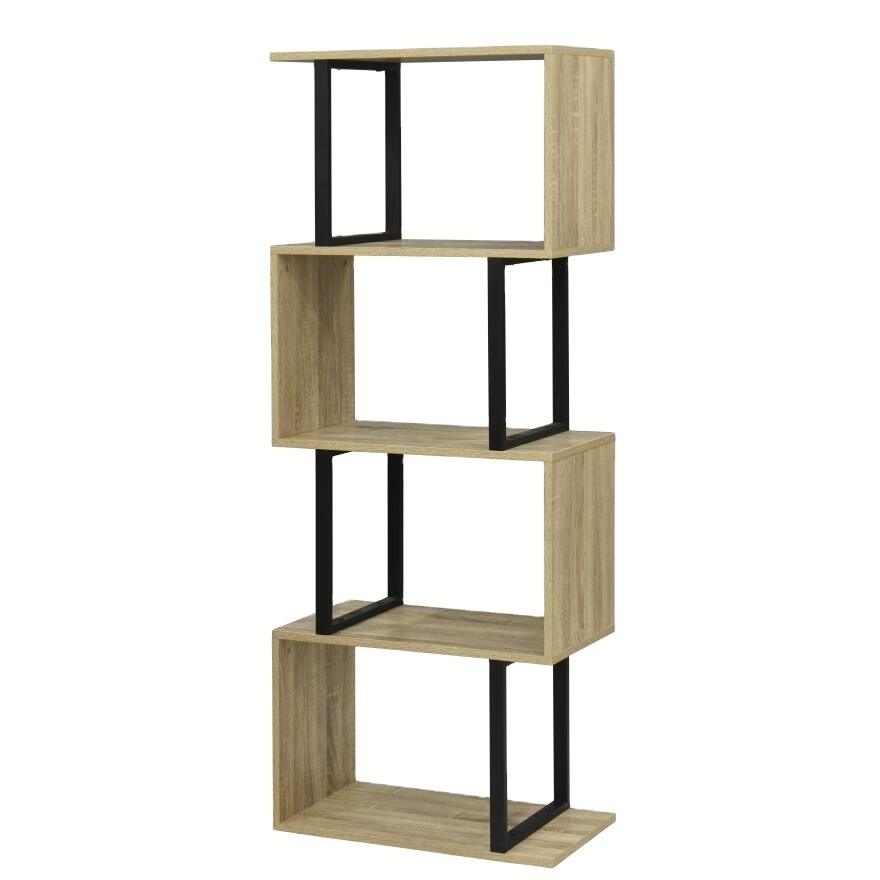 Freestanding Shelving Unit Cube Display Book Shelf 5-Tier metal book shelf bookcases