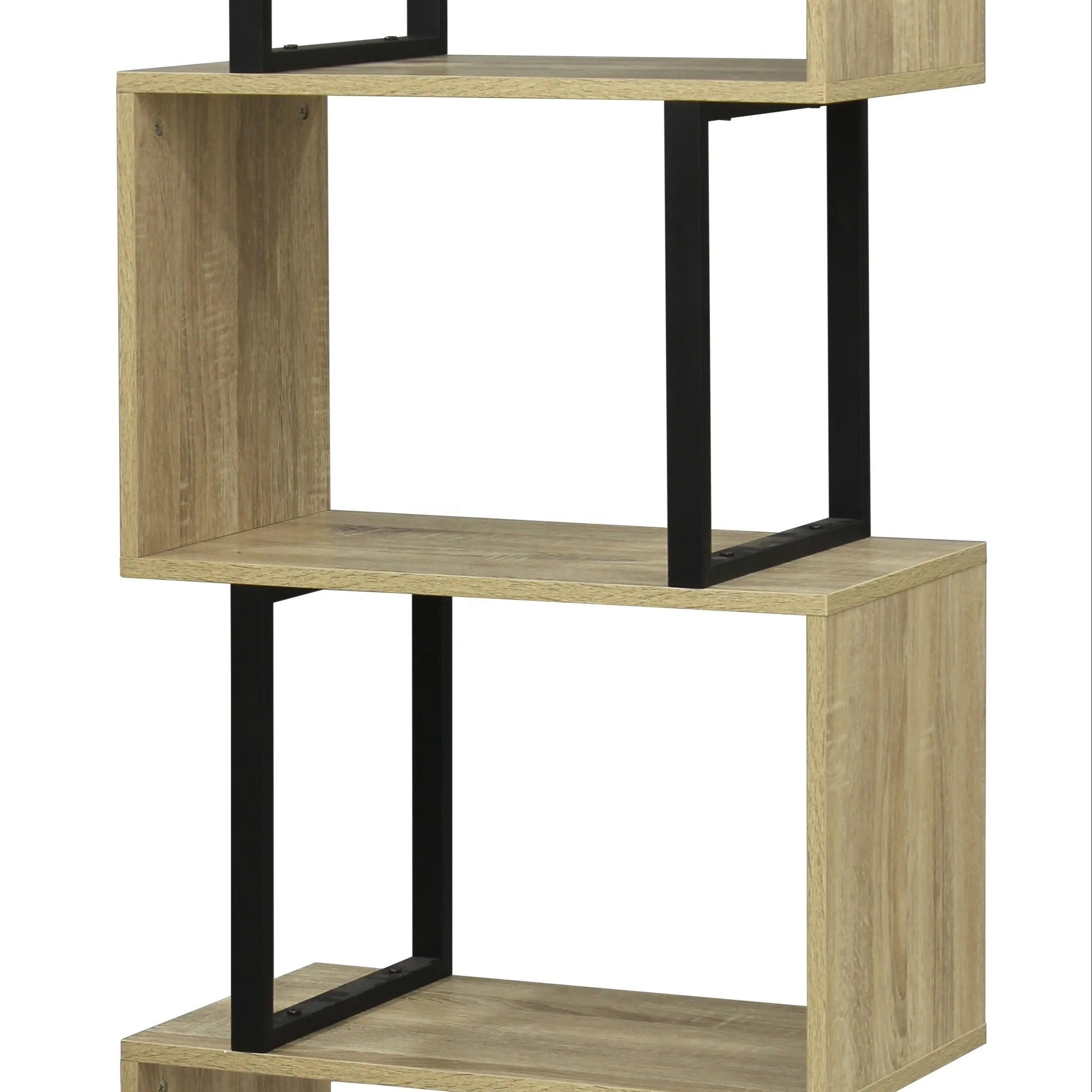 Freestanding Shelving Unit Cube Display Book Shelf 5-Tier metal book shelf bookcases