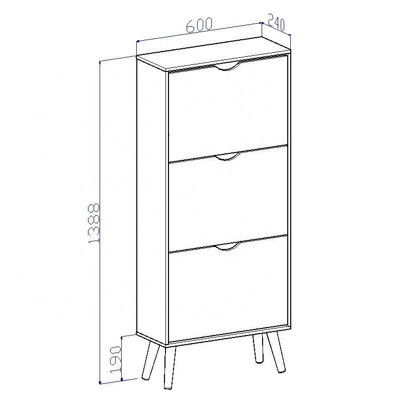 A hot and cheap shoe cabinet shoe rack cabinet organizador de zapatos Shoe Organizer Storage Cabinet ayakkabilik