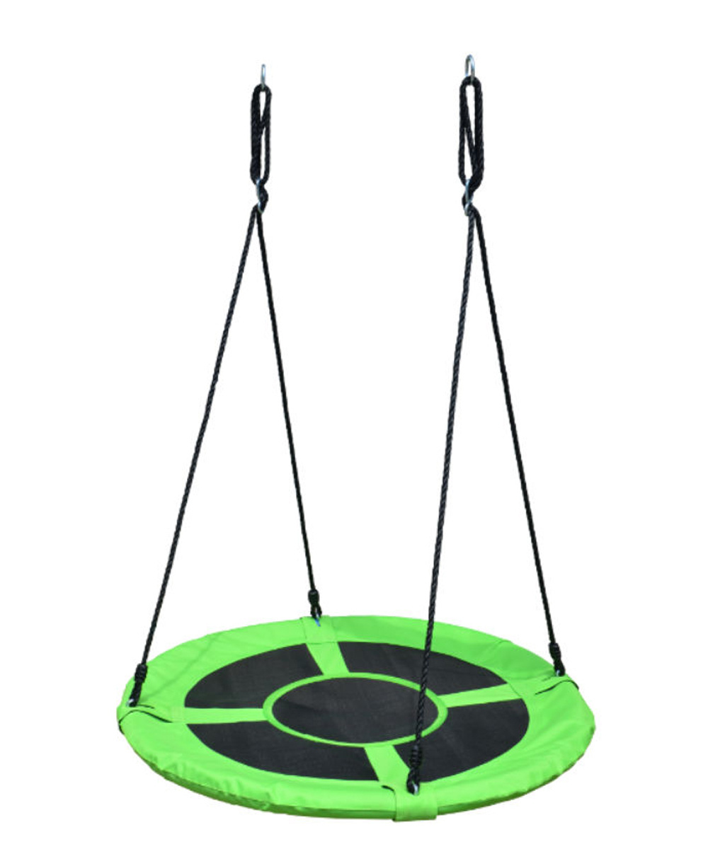 ZJH Garden children circle swing chair outdoor playground backyard round kids saucer swings for outside