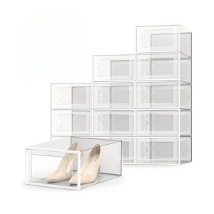 Shoe Storage Boxes Includes Shoe Protectors Chest of Drawers