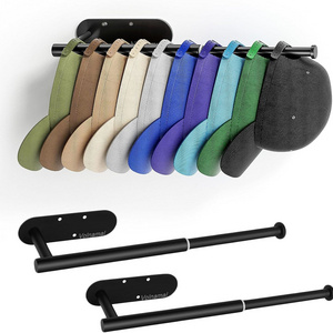 Amazon Hot Selling Retractable Hat Rack for Baseball Caps Hat Holder Storage Organizer