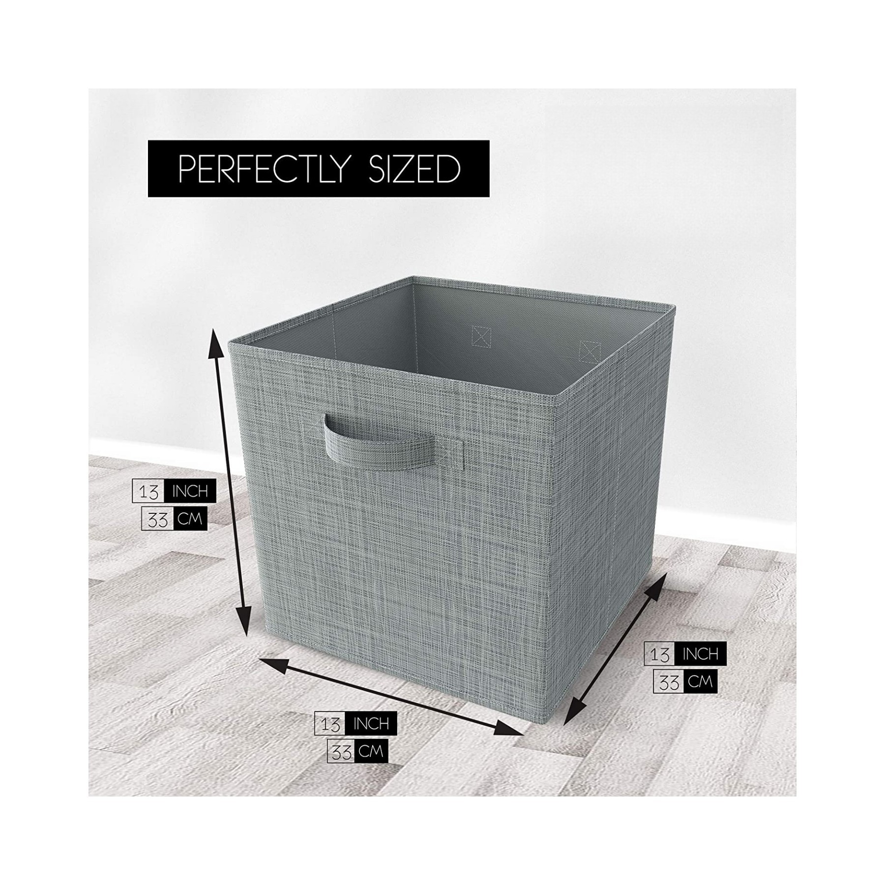 Cube Heavy Duty Storage Baskets For Organizing Perfect Bins For Cubby Storage Boxes