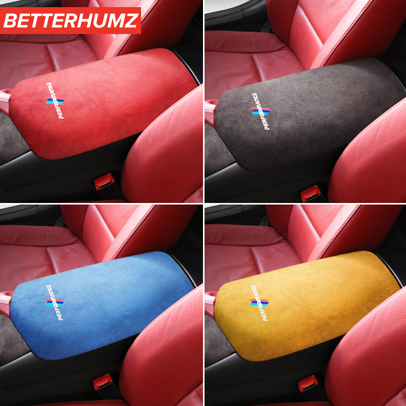 For Alcantara Wrap Car Armrest Box Panel Rest Covers Decoration Stickers Car Styling For BMW Z4 E89 2009-2015 Auto Accessories