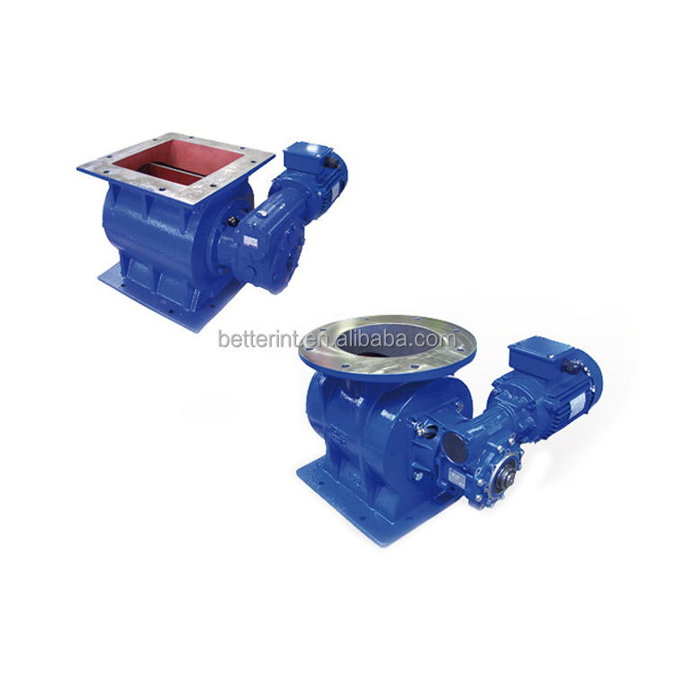 RV Drop-Through Cast Iron Rotary Valves with Square Inlet