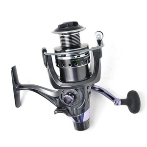 Stock high quality bait fishing reels heavy duty saltwater spinning reel fishing carp reel with large spool