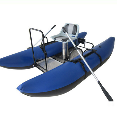 2.3m-4.6m Inflatable pontoon boat fishing for outdoor sports