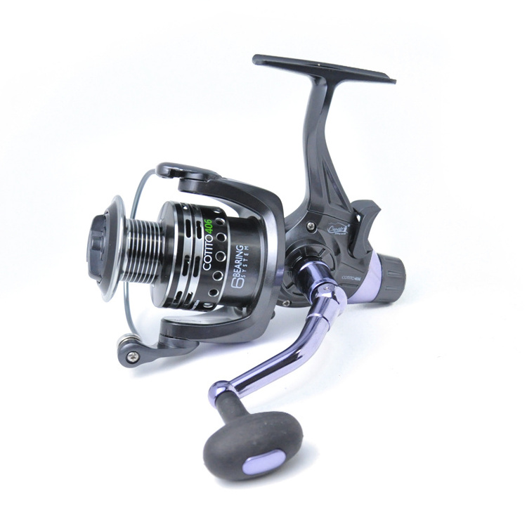 Stock high quality bait fishing reels heavy duty saltwater spinning reel fishing carp reel with large spool