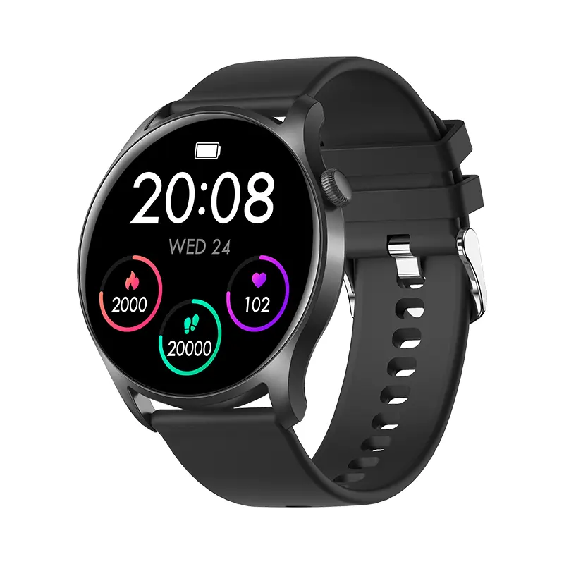 KC08 Smart Watch Women Full Touch Screen Fitness Tracker IP67 Waterproof BT Smartwatch Men Wearable Devices Smart Electronics