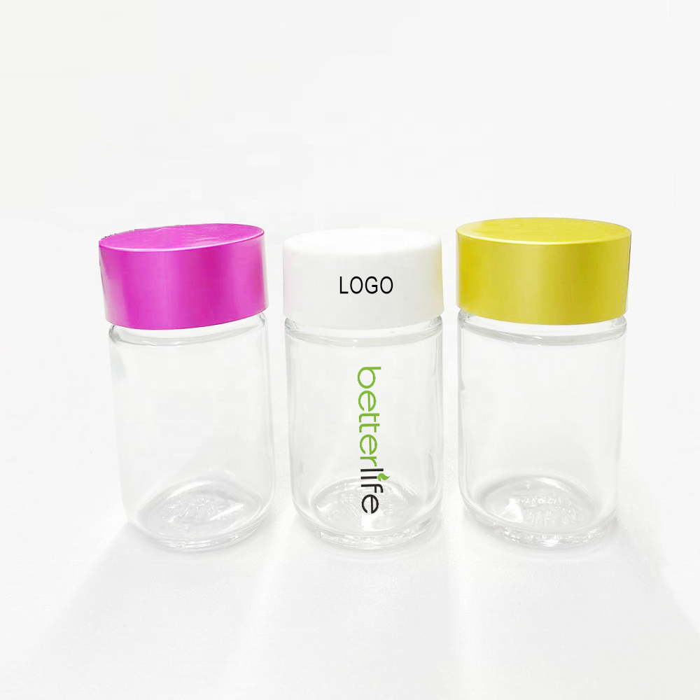 Free sample Child Proof Lid Glass Bottle Containers With 2.5 Gram 5-pack Pre cartridge packaging Glass Jar Packaging